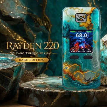 Mod Rayden 220 Volcano Turquoise Opal Limited Edition 3000pcs - BD Vape