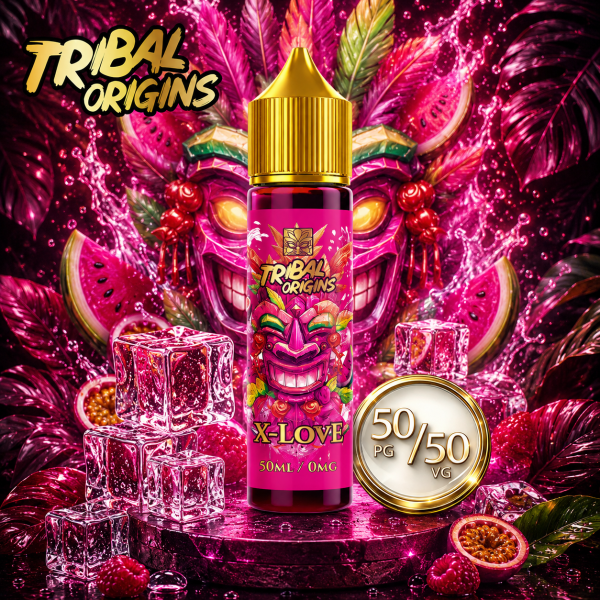 X-Love 0mg 50ml - Origins by Tribal Force