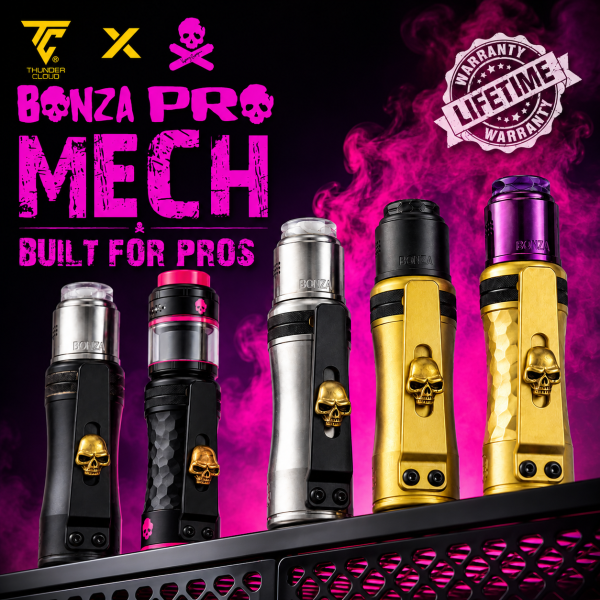 Kit Meca Bonza Pro - Thunder Cloud x Vaping Bogan