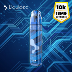 Starter Kit Pluffy 10k 18mg - Liquideo