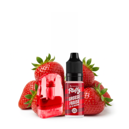 Cartouche Pluffy Remplissable + 1 E-liquide 10ml 18mg (1pc) - Liquideo