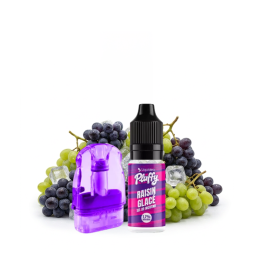 Cartouche Pluffy Remplissable + 1 E-liquide 10ml 18mg (1pc) - Liquideo