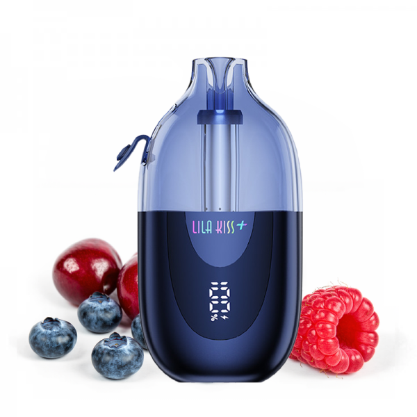 Lila Kiss 46k+ + 2 E-liquids 1000mAh 20ml / 2% - JNR