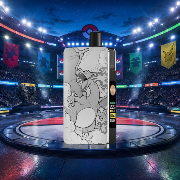Pack DotPod Max V1.5 5ml 2100mAh Gravé Dracaufeu Black - Dotmod