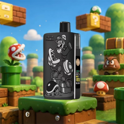 Kit DotPod Max V1.5 5ml 2100mAh Super Mario Engraved Black - Dotmod