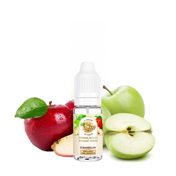 [Sample] Pomme Rouge Pomme Verte 0mg 10ml - Le Petit Verger by Savourea