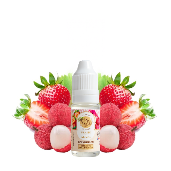 [Sample] Fraise Litchi 0mg 10ml - Le Petit Verger by Savourea