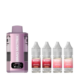 Mixtrix 2in1 80k + 4 E-liquides 850mAh 20ml / 2% - Bimo