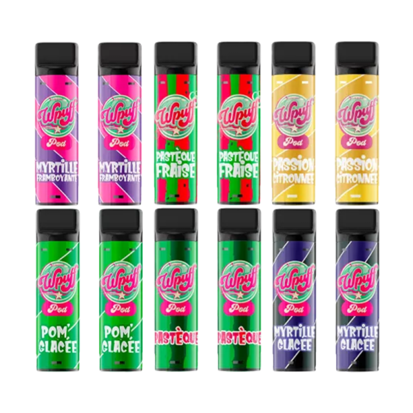 Cartouche Pré-Remplie 9mg (2pcs) - Wpuff Original by Liquideo