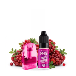 Refillable Pluffy Cartridge + 1 E-liquid 10ml 18mg (1pc) - Liquideo