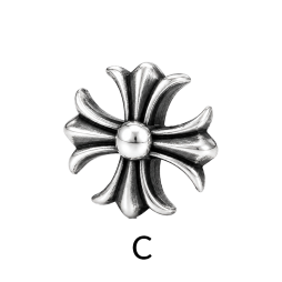 Emblem in 925 Sterling Silver - Thunder Cloud