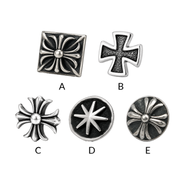 Emblem in 925 Sterling Silver - Thunder Cloud