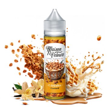 Céréales Custard 0mg 50ml - Maison Velours
