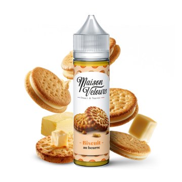 Biscuit au Beurre 0mg 50ml - Maison Velours