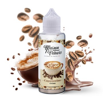 Cappuccino Crème 0mg 100ml - Maison Velours