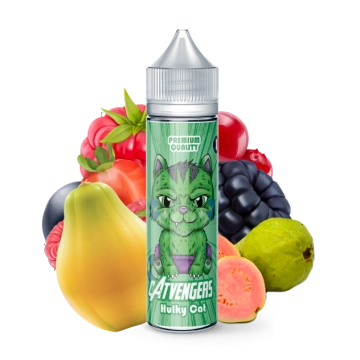 Hulky Cat 0mg 50ml - Catvengers