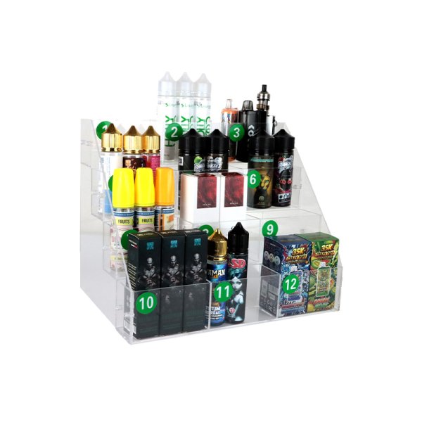 12 slots display