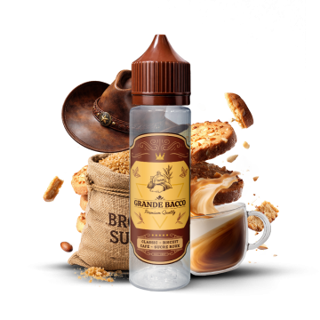 Classic Biscuit Café Sucre Roux 0mg 50ml - Grande Bacco