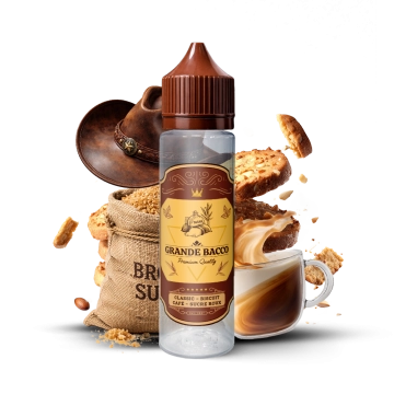 Classic Biscuit Café Sucre Roux 0mg 50ml - Grande Bacco