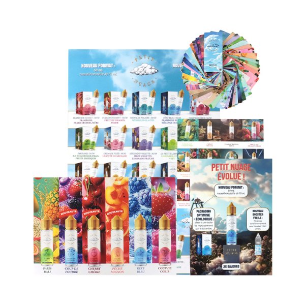 [PLV] E-liquide - Petit Nuage