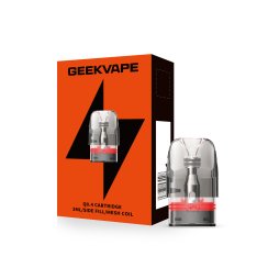 Cartridges Q Series New Version 0.4/0.6/0.8Ω 3ml (3pcs) - Geekvape