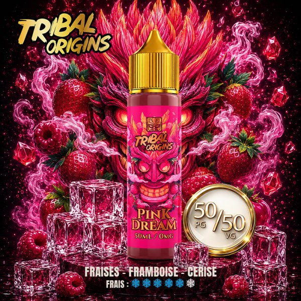 Pink Dream 0mg 50ml - Origins by Tribal Force