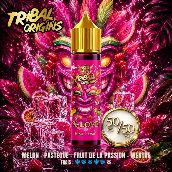X-Love 0mg 50ml - Origins by Tribal Force