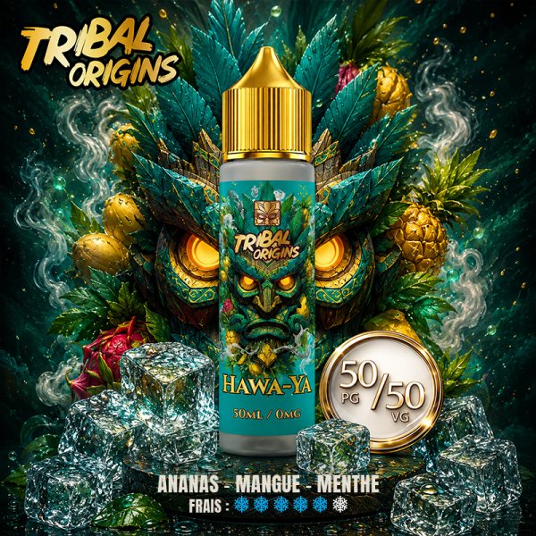 Hawa-Ya 0mg 50ml - Origins by Tribal Force