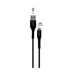 Reinforced Type-A to Lightning Charging Cable 1m (1 pc) - WYN Access