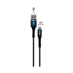 Câble de Charge renforcé TYPE-A vers Lightning 1m (1pc) - WYN Access