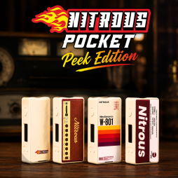 Mod Nitrous Pocket Peek Edition 80W 18650 - Mechvape x Nitrous