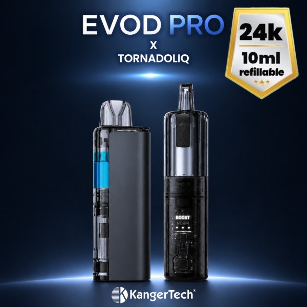 Evod Pro X Tornadoliq 24K 1150mAh 10ml/2% - Kangertech