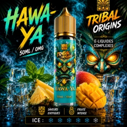 Hawa-Ya 0mg 50ml - Origins by Tribal Force