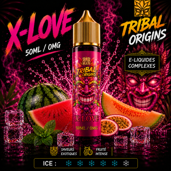 X-Love 0mg 50ml - Origins by Tribal Force