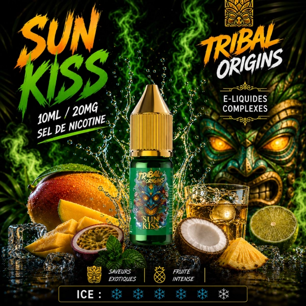 Sun Kiss 20mg 10ml - Origins by Tribal Force