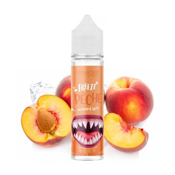 Pêche 0mg 50ml - Liquideo Freeze