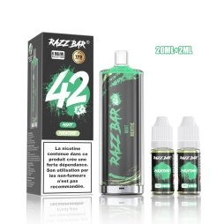 Pack 42K+ 850mAh 20ml / 0.6% - RazzBar