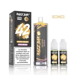 Pack 42K+ 850mAh 20ml / 0.6% - RazzBar