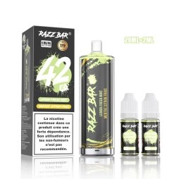Pack 42K+ 850mAh 20ml / 0.6% - RazzBar