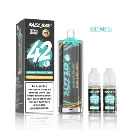 Pack 42K+ 850mAh 20ml / 0.6% - RazzBar