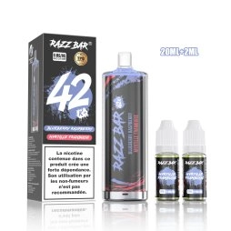 Pack 42K+ 850mAh 20ml / 0.6% - RazzBar