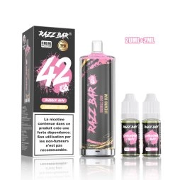 Pack 42K+ 850mAh 20ml / 0.6% - RazzBar