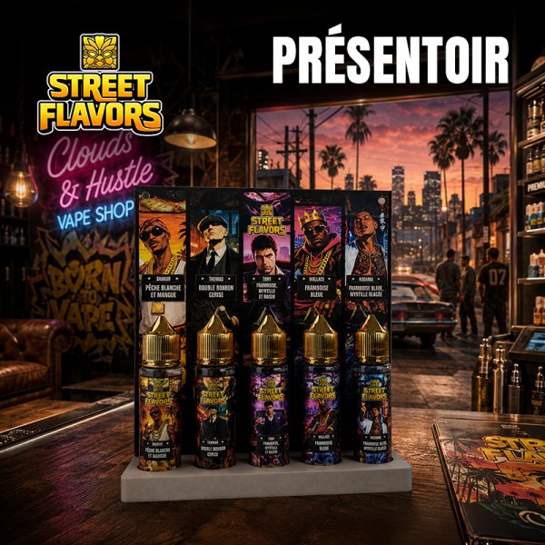 Présentoir - Street Flavor by Tribal Force