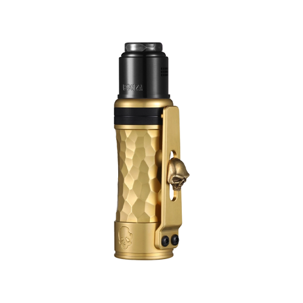 Kit Meca Bonza Pro Hammered Brass + Black - Thunder Cloud x Vaping Bogan