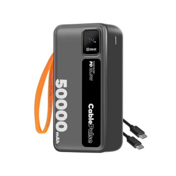 Powerbank 50 000mAh 22.5W USB-C + Lightning - OBAL-ME