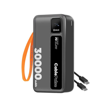 Powerbank 30 000mAh 22.5W USB-C + Lightning - OBAL-ME