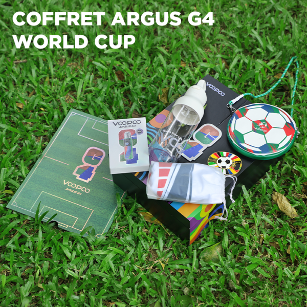 Coffret World Cup Argus G4 - Voopoo