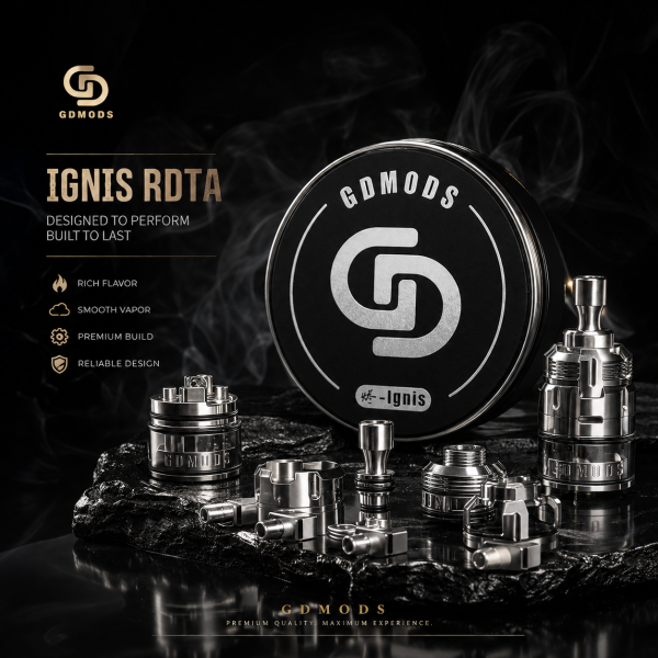 Ignis RDTA 2ml 22mm - GD Mods