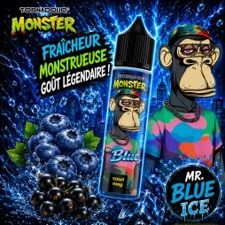 Mr Blue (Blueberry Blackcurrant) 0mg 50ml - Monster by Tornadoliq