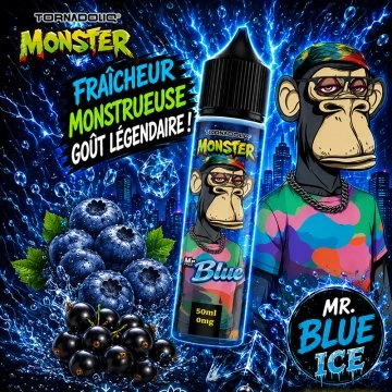Mr Blue (Blueberry Blackcurrant) 0mg 50ml - Monster by Tornadoliq